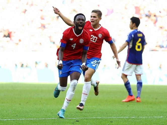 Costa Rica derrota a Japón 1-0 y busca su pase a los octavos de final