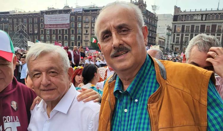 “Estamos muy contentos”: Gobernador Merino tras acudir a marcha de Obrador