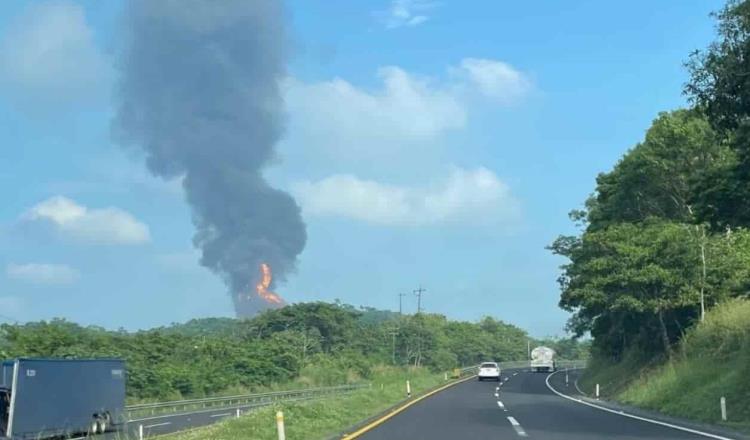 Se registra explosión por fuga de gas etano en la Coatzacoalcos-Villahermosa; hay 19 heridos