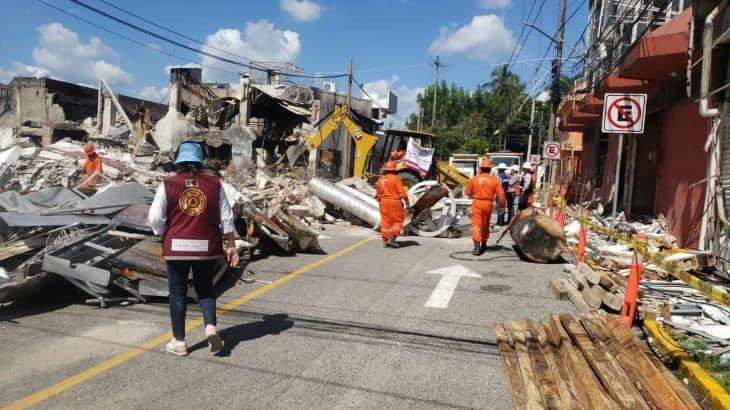 Analizará Centro cobro a La Cabaña por demolición de bodega siniestrada tras explosión