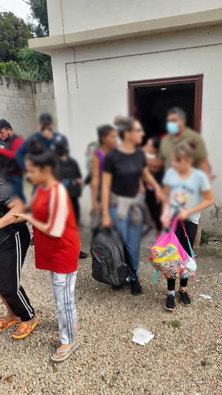 Encuentra INM a 354 migrantes en Quintana Roo