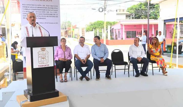 Pide Merino a alcaldes priorizar obras, durante gira de trabajo por Huimanguillo