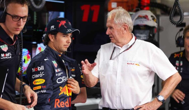 El asesor principal de la Escudería Red Bull, Helmut Marko, considera que Checo Pérez no está a la altura de Verstappen
