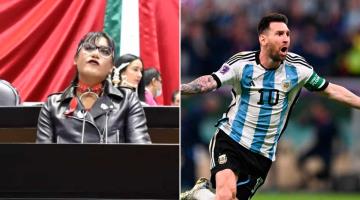 Propone diputada declarar persona non grata a Messi