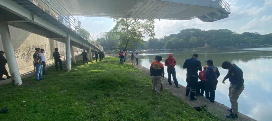 Presunto ataque de reptil en Laguna de Las Ilusiones moviliza a corporaciones