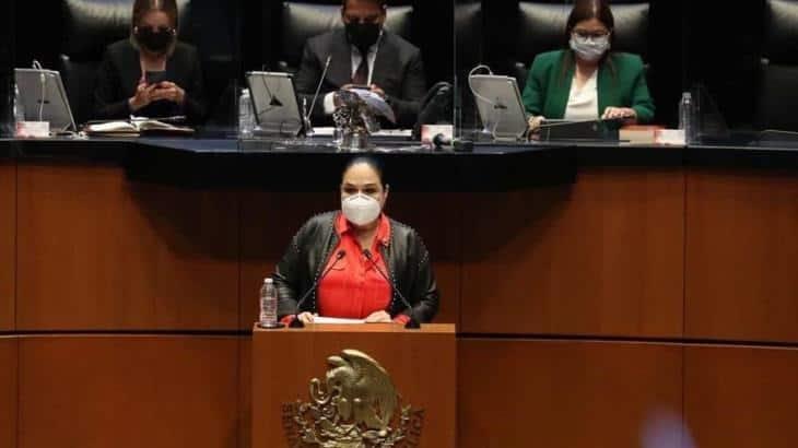 Por primera vez da positivo a COVID senadora tabasqueña Mónica Fernández 