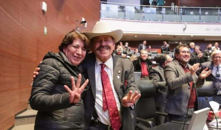 Senado otorga licencia a Delfina Gómez y Armando Guadiana para ir por gubernaturas