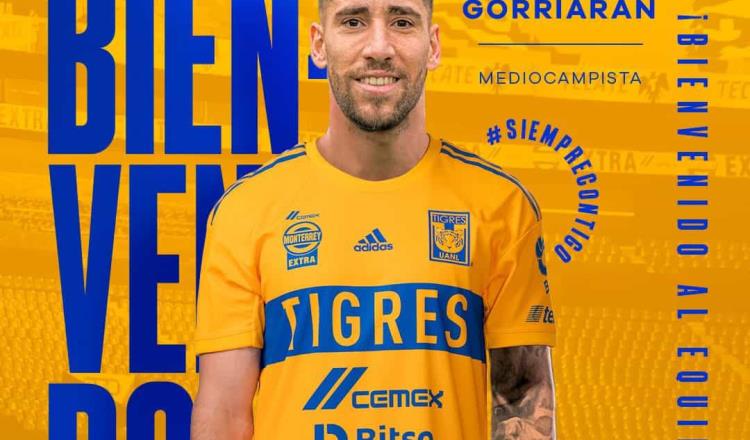 Tigres hace oficial la llegada de Fernando Gorriarán al club y presenta uniforme alternativo