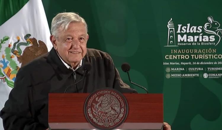 El paraíso que fue un infierno, de nuevo es gloria, dice AMLO al inaugurar Islas Marías