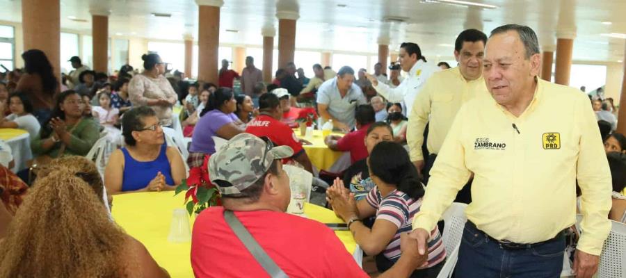 Desde la tierra de AMLO se está demostrando que hay un PRD vivo: Jesús Zambrano