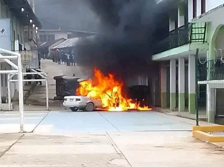 Registran actos vandálicos tras elecciones en San Lucas Zoquiápam, Oaxaca