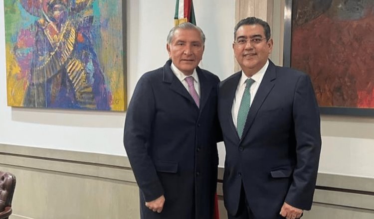 Gobierno federal ratifica respaldo a nuevo gobernador de Puebla