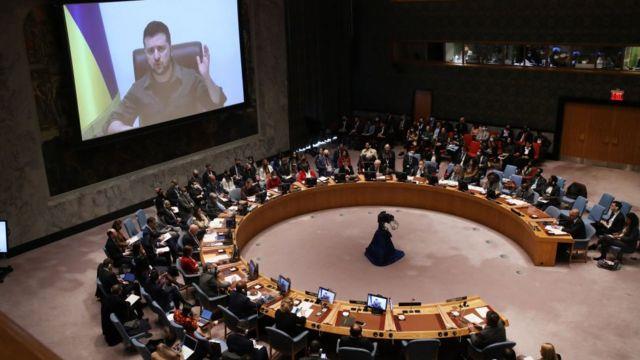 Presenta Ucrania solicitud formal a la ONU para expulsar a Rusia del Consejo de Seguridad