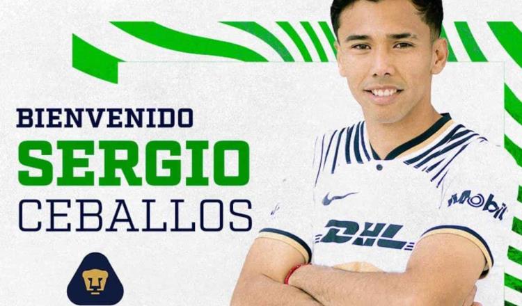Pumas Tabasco anuncia a Héctor Mascorro y Sergio Ceballos como nuevos jugadores para el Clausura 2023