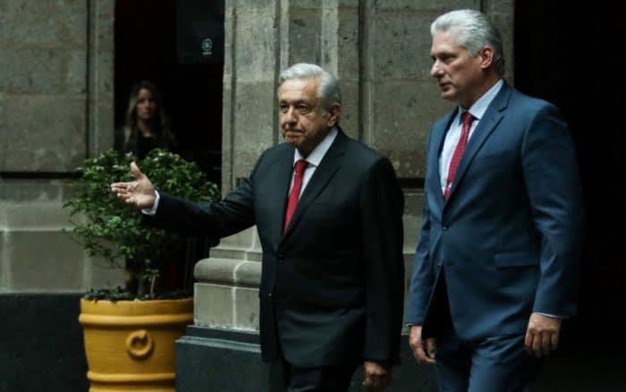 Destaca presidente de Cuba “excelente estado” de relación con México