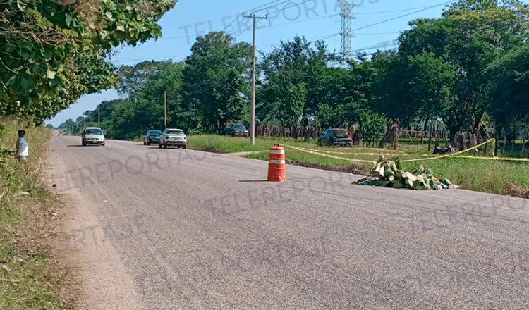 Fallece masculino en la carretera a Jalapa; cayó de un vehículo en movimiento