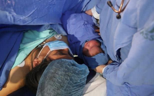 Dariel Alarí es el primer bebé nacido en 2023, en el IMSS