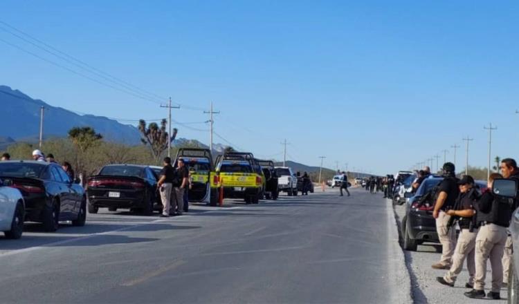 Mueren 3 policías en emboscada en Salinas Victoria, Nuevo León 