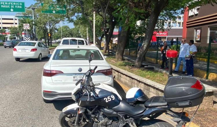 ¡Le pegan a Bertruy! El exalcalde de Centro sufre percance vial