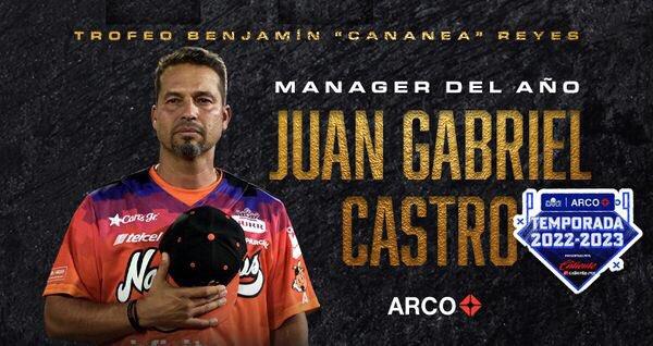 Liga Mexicana del Pacífico anuncia a Juan Gabriel Castro como manager del año