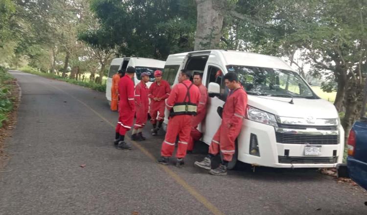 Comuneros demandan pago de afectaciones por exploración petrolera en parcelas en Acachapan