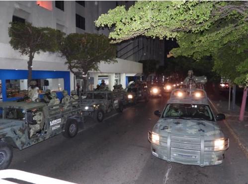 Refuerzan Sinaloa con mil 500 soldados del Ejército Mexicano