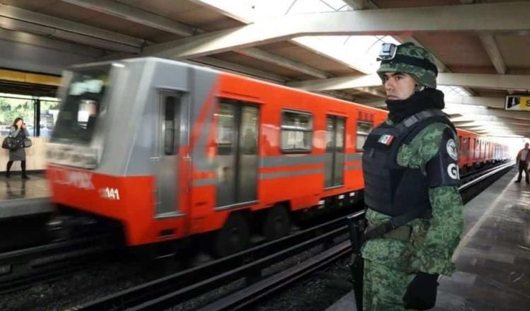 Blinda GN el Metro con 6 mil elementos, Sheinbaum no descarta sabotaje tras accidentes