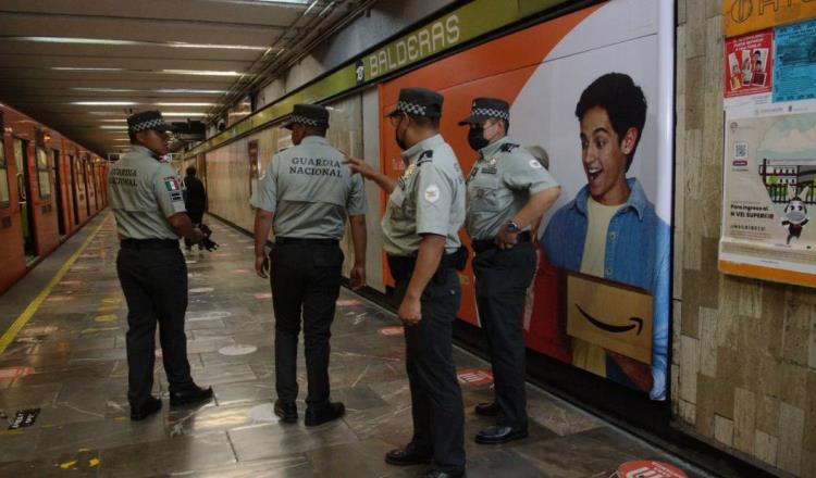 Presencia de Guardia Nacional en Metro normaliza militarización: Amnistía Internacional