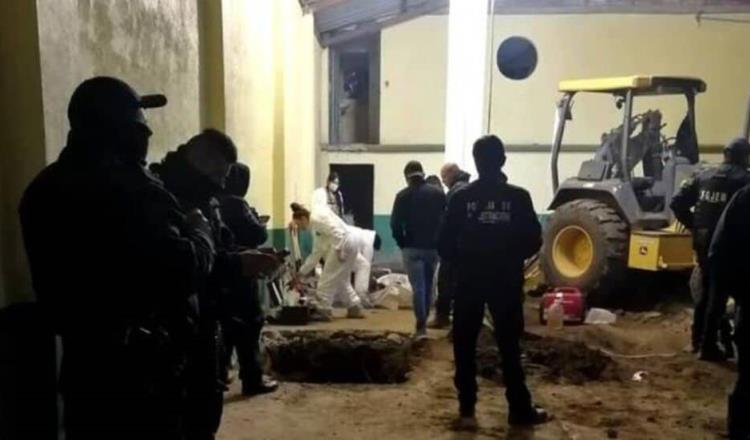 Hallan fosa clandestina en Edomex; hay 4 detenidos