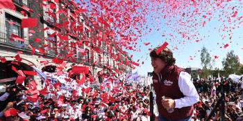 Arranca Delfina Gómez precampaña a gubernatura en Edomex