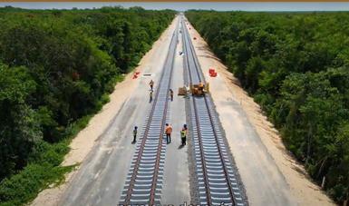 Se trabaja con intensidad para inaugurar el Tren Maya en diciembre: May