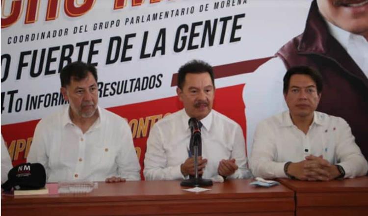 Pide Nacho Mier incluir a Noroña entre corcholatas presidenciales