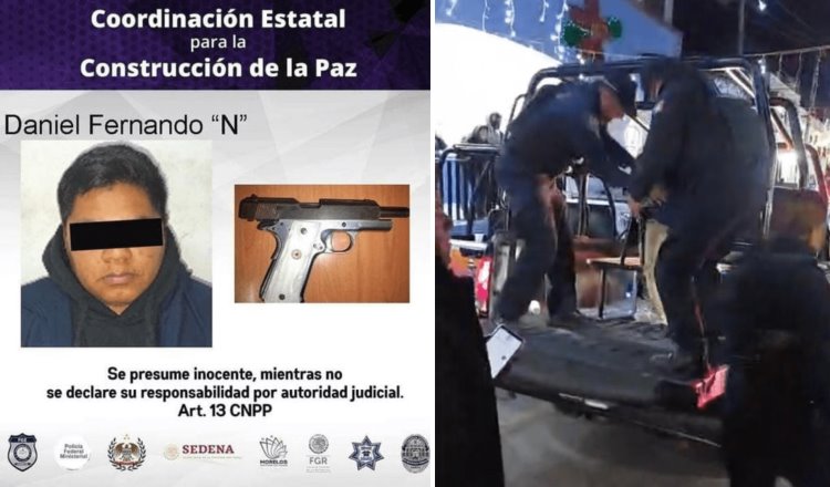 Alcalde de Morelos es “destituido” y detenido por portación de arma 
