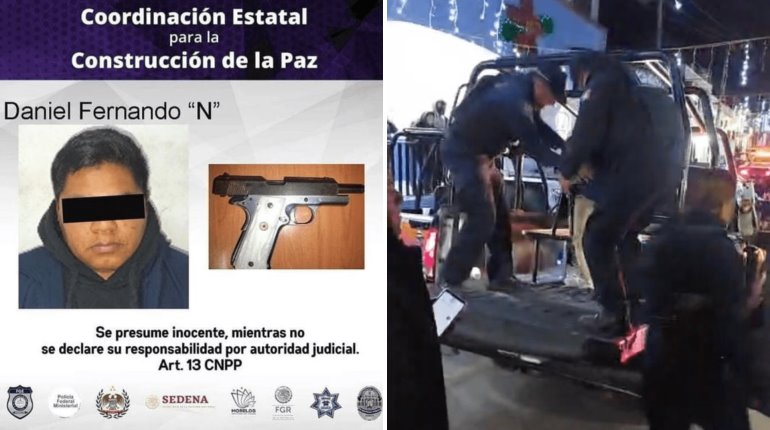 Alcalde de Morelos es "destituido" y detenido por portación de arma 