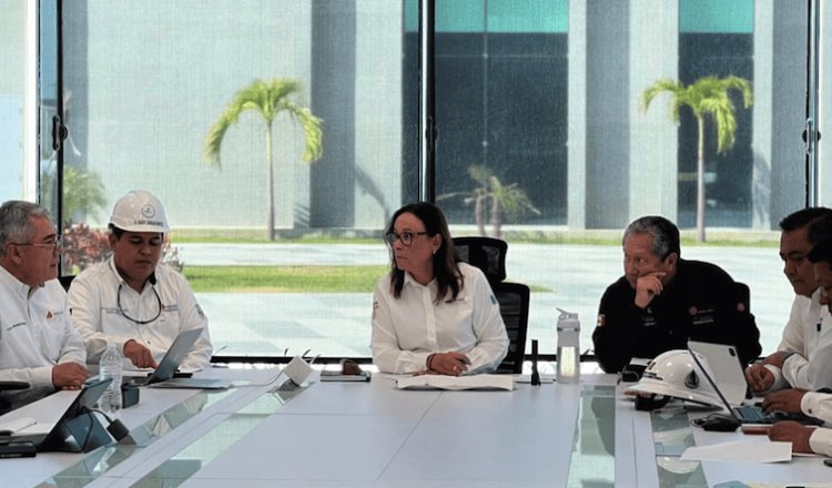 Muestra Nahle avance en integración de la refinería de Dos Bocas