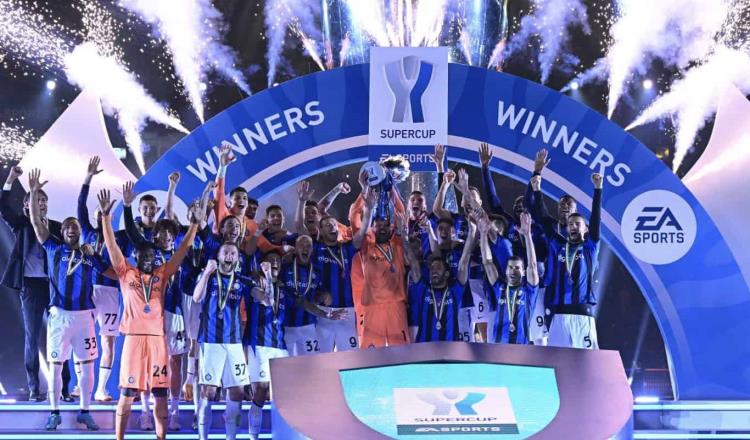 Inter de Milán se corona campeón de la Supercopa Italiana, celebrada en Arabia Saudita