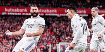 Karim Benzema iguala a Raúl como máximo goleador del Real Madrid en la Liga