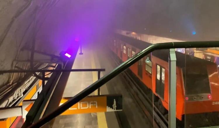 Oposición critica nuevo incidente en la Línea 7 del Metro de la CDMX