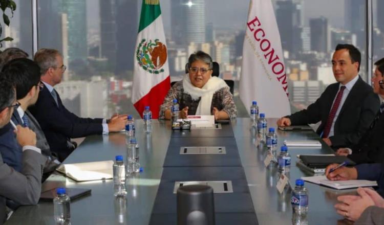 Se reúne secretaria de Economía con empresas canadienses de energía