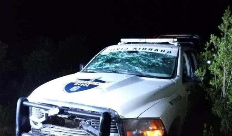 Asesinan a 3 policías durante emboscada en Chilchota, Michoacán
