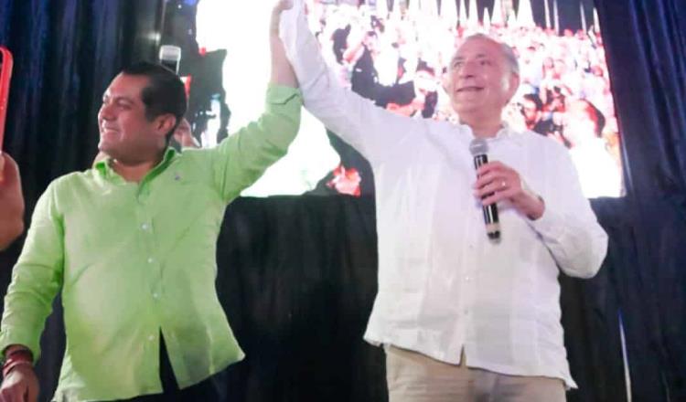 Destapa Adán Augusto a Sergio Gutiérrez Luna para gobernador de Veracruz