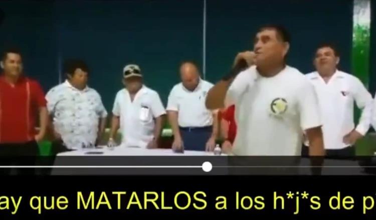 “Hay que matarlos”, dice taxista de Quintana Roo en reunión para definir acciones contra UBER