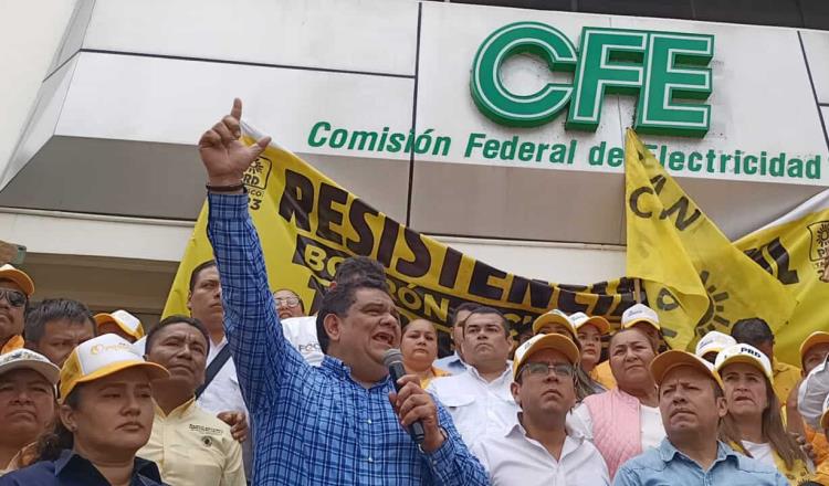 Acusa PRD hostigamiento a ciudadanos tras marcha contra CFE; anuncia que continuarán movilizaciones