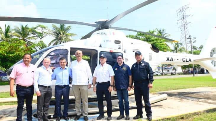 En febrero concluirá entrega de helicóptero para SSPC
