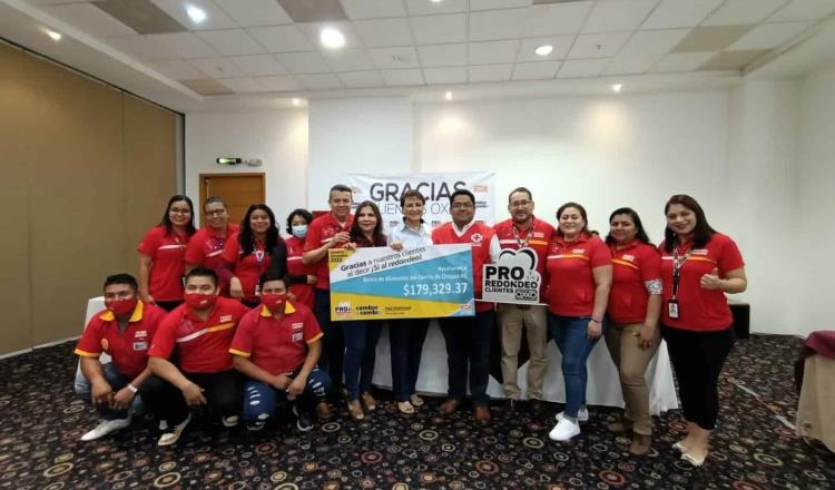 Recibe Banco de Alimentos de Tuxtla Gutiérrez donativo de OXXO recaudado mediante “redondeo”