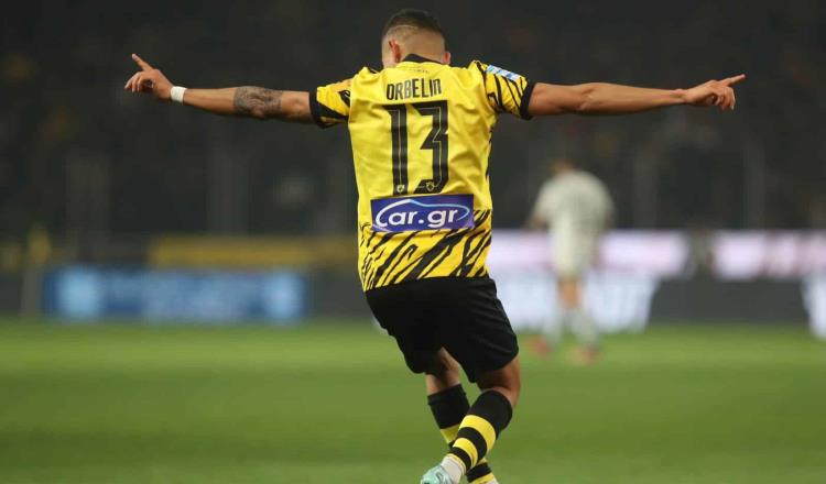 Orbelin Pineda marca su 8vo gol con el AEK; Chucky Lozano participa en la victoria del Napoli