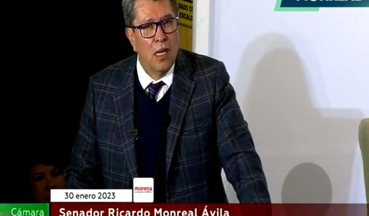 Pensar distinto al presidente no es estar en su contra, asegura Monreal en plenaria