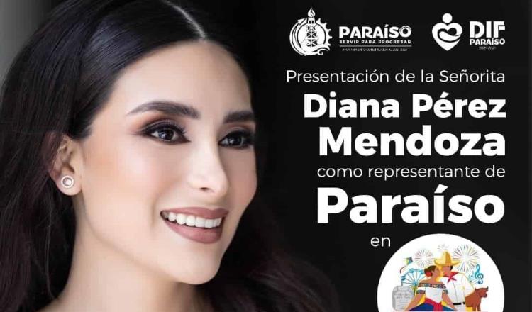 Diana Pérez será presentada ante paraiseños este sábado