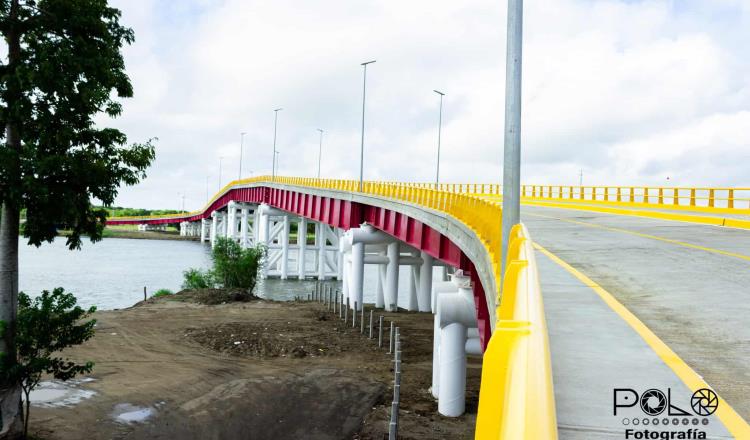 Puente de Quintín Arauz, Centla se convierte en el más grande de Tabasco: SICT