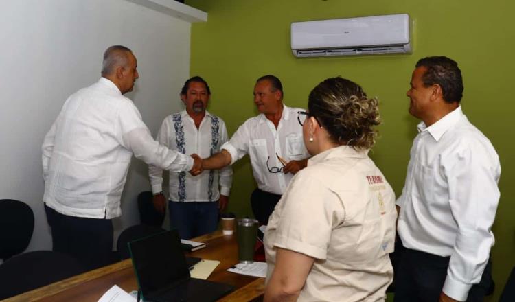 Realiza Carlos Merino visita a la Secretaría de Turismo